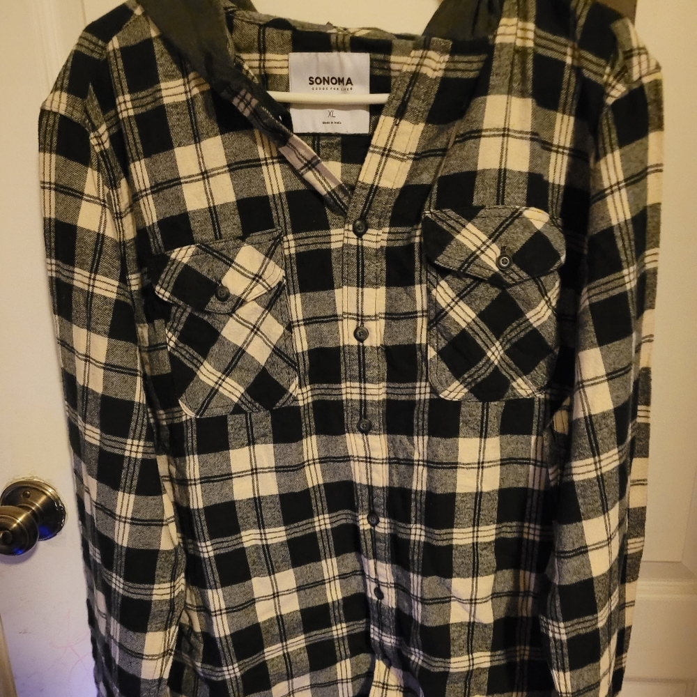 XL Sonoma Men's flannel top